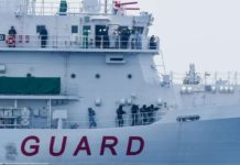 NEDA OKs new vessels for Coast Guard, bridges for farmers The Philippine Coast Guard, Japan Coast Guard and U.S. Coast Guard hold trilateral maritime exercises for the first time off the coast of Mariveles, Bataan on June 6, 2023. The trilateral agreement between the Coast Guard agencies aims to enhance each of their capabilities and interoperability in securing the Indo-Pacific region. MARK DEMAYO/ABS-CBN NEWS PHOTO
