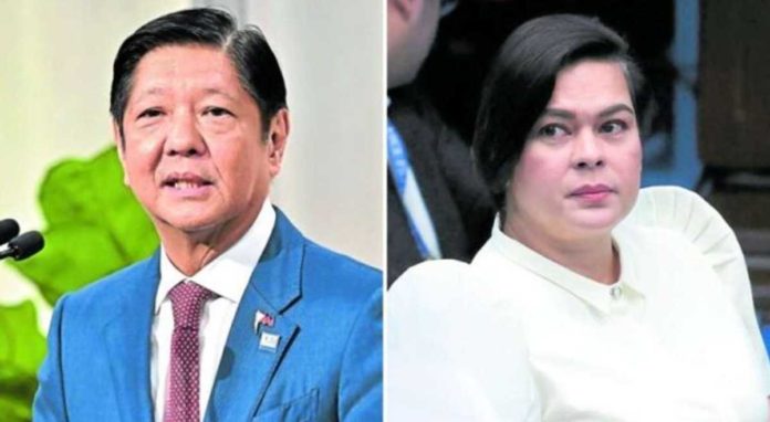 bongbong_resized “On a professional level, I have nothing but good things to say about the work that she has done in the Department of Education,” says President Ferdinand Marcos Jr., adding, “On a very personal level, we get along very well,” referring to Vice President Sara Duterte.