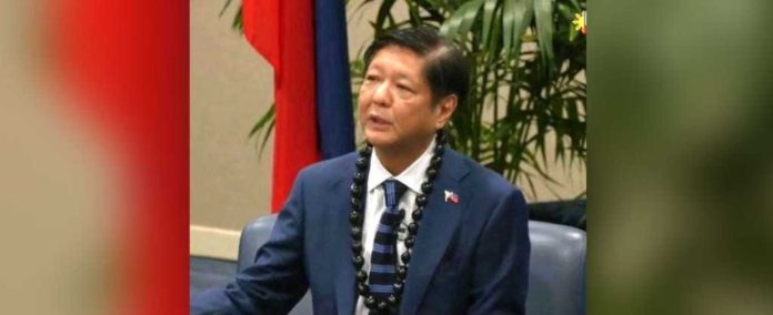 china recla_superimposed President Ferdinand Marcos Jr. says the Philippines is developing partnerships with neighboring countries and like-minded nations, as well as states who share respect for international law. SCREENSHOT OF RTVM STREAMING