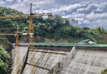 The high dam Of the Jalaur River Multi-Purpose Project Stage II has finally attained its designed height at 109 meters tall or at elevation 194 meters above sea level. NIA-6 Photo