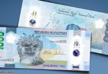 The Bangko Sentral ng Pilipinas assured they would replace damaged polymer P1,000 banknoter through commercial banks. BSP PHOTO