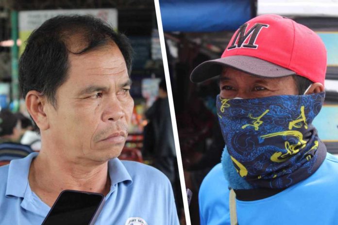 drivers Traditional jeepney drivers Marcelino Tagaroma and Ely Jardeleza did not participate in the transport strike following orders from their respective cooperative president. AJ PALCULLO PHOTO