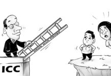 Editorial cartoon for November 30, 2023.