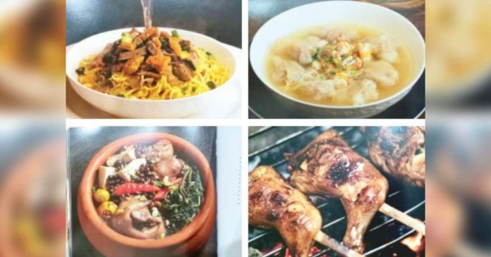 iloilo-cusisine (Clockwise from left) Hallmark Ilonggo dishes include La Paz Batchoy; Pancit Molo; KBL or Kadyos, Baboy, Langka; and Chicken Inasal. Ilonggo cuisine is characterized by its use of fresh seafood, local vegetables, poultry, and pork, as well as a unique blend of tastes that often incorporates a balance of savory, sour, and sometimes sweet flavors. FLAVORS OF ILOILO COOKBOOK PHOTOS