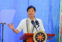 MARCOS. BONGBONG MARCOS FACEBOOK PAGE PHOTO