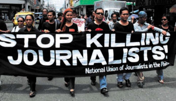 journo In the 2023 Global Impunity Index by the Committee to Protect Journalists, the Philippines ranked the eighth most dangerous country for journalists, which the National Union of Journalists of the Philippines sees as a “slight improvement” but not something deserving of praise. PHOTO BY BULATLAT.COM