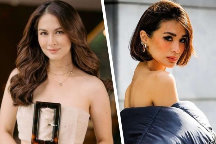 marian-heart MARIAN RIVERA (left), HEART EVANGELISTA (right)