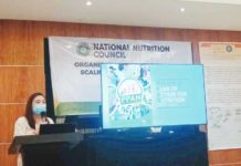 Sheryl C. Sedantes, officer-in-charge Regional Nutrition Program Coordinator of the National Nutrition Council Region 6, presents the Philippine Plan of Action for Nutrition 2023-2028 on Tuesday morning, Nov. 21. PN PHOTO