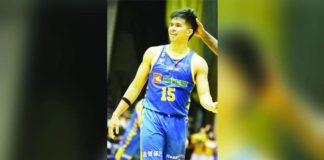 In the Japan B.League Division 2, Kiefer Ravena plays for Shiga Lakes. PHOTO COURTESY OF SAN-EN NEOPHOENIX