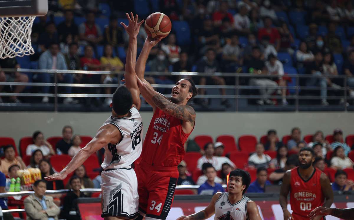 Barangay Ginebra Escapes Blackwater Onslaught In Pba