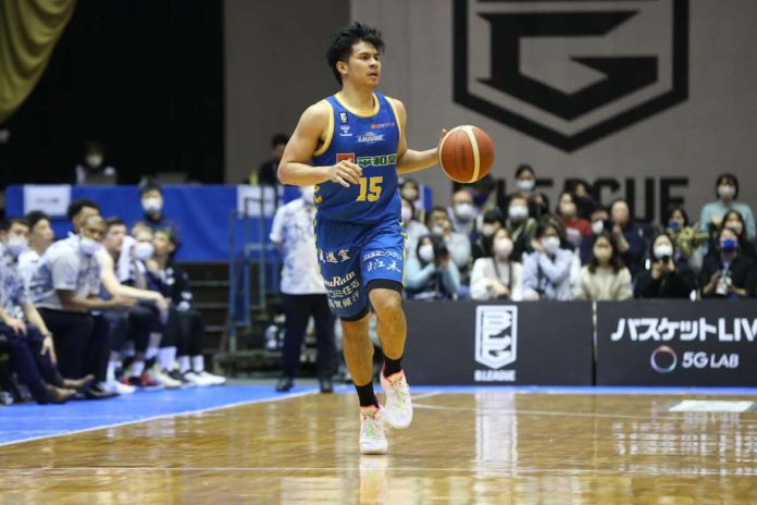 sports_ilonggo_resized Kiefer Ravena finished with six points, five assists, and two rebounds in Shiga Lakes’ victory over the Ehime Orange Vikings in the Japan B.League Division 2. PHOTO COURTESY OF SHIGA LAKES