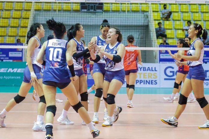sports_negros_resized Charlotte Tutanes and the Negros ICC Blue Hawks cruised to their fourth straight win in the Maharlika Pilipinas Volleyball Association. PHOTO COURTESY OF MPVA