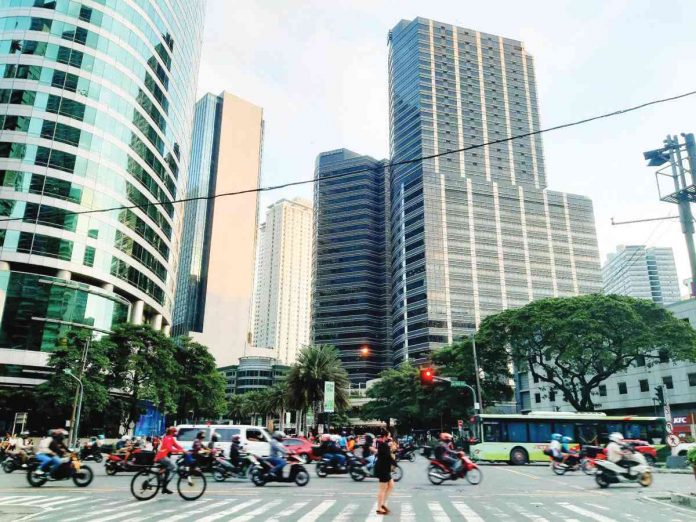 unemployment_rate_resized There could be a slight pickup in the unemployment rate after the seasonal increase for temporary employment opportunities during the holiday spending rush. Photo shows the busy street of Ayala Avenue in Makati City. CONTRIBUTED PHOTO