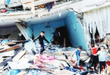 Israel OKS daily 4-hour military pauses to allow civilians to flee Palestinian children inspect destroyed houses in Khan Younis in the southern Gaza Strip. REUTERS