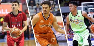 Ilonggos Paul Zamar, Antonio Jose Caram and Juan Paolo Taha are among the 19 Western Visayas-based players lined up for the 2023 PBA Commissioner’s Cup. PBA AND PAUL RYAN TAN/PBA RUSH PHOTOS