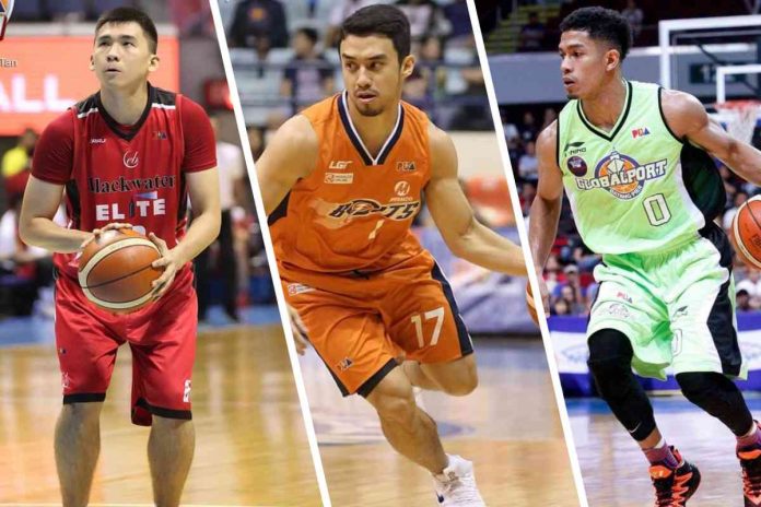 Ilonggos Paul Zamar, Antonio Jose Caram and Juan Paolo Taha are among the 19 Western Visayas-based players lined up for the 2023 PBA Commissioner’s Cup. PBA AND PAUL RYAN TAN/PBA RUSH PHOTOS
