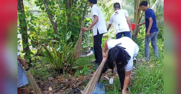 Capiz-dengue Students of Capiz State University-Burias Campus in Mambusao held a Search and Destroy Activity in October to identify and destroy all the potential dengue mosquito breeding sites inside the campus premises. CAPSU-BURIAS COLLEGE RED CROSS YOUTH COUNCIL PHOTO