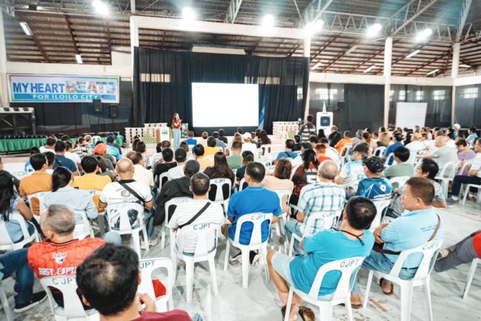 MORE_Power_resized MORE Electric and Power Corporation president and chief executive officer Roel Castro highlights the role of Iloilo City barangay officials in ensuring that their constituents are complying with anti-pilferage law to avoid getting sued for violation.
