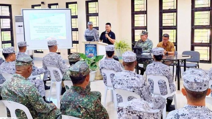 Navy_resized Navy reservists attend the orientation on Marine Ecology and Fishery Laws, Rules, and Regulations of the Bureau of Fisheries and Aquatic Resources 6 in Estancia, Iloilo. BFAR-6 VIA PNA