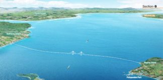The proposed Guimaras-Negros Island bridge project, spanning 19.47 kilometers, will start in San Lorenzo, Guimaras and end in Pulupandan, Negros Occidental. DPWH PHOTO