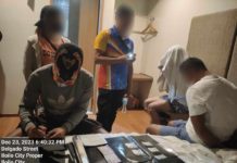 Drug suspects in Iloilo City fall Suspected shabu worth P170,000 was recovered from two individuals in Iloilo City on Saturday, Dec. 23. PRO-6 PHOTO