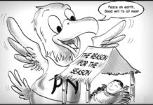 Editorial Cartoon for December 26, 2023.