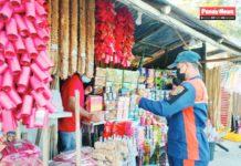 DOLE-6 tightens safety push on pyrotechnics ahead of New Year The Antique Police reminds the public of which firecrackers are prohibited for sale and use. In this file photo, a Bureau of Fire Protection personnel inspects a stall selling pyrotechnics in Iloilo City. PN FILE PHOTO