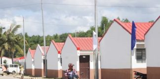 A total of 770 housing units were turned over to victims of Super Typhoon “Yolanda” in Barangay Lugta, Laua-an, Antique on Thursday, Dec. 14. PROVINCE OF ANTIQUE FACEBOOK PAGE