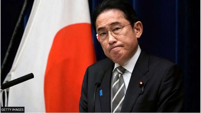 japan.JPG_resized Japanese Prime Minister Fumio Kishida announces that several cabinet ministers would be replaced. GETTY IMAGES