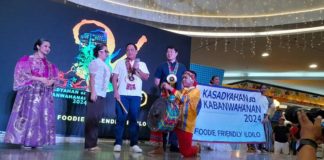 Gov. Arthur Defensor Jr. leads the official launching of the “Kasadyahan sa Kabanwahanan” of Dinagyang Festival 2024 at SM City Iloilo on Wednesday, Dec. 13. BALITA HALIN SA KAPITOLYO PHOTO