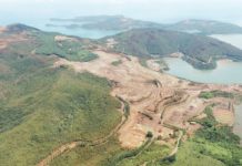 Gov’t wants to rationalize mining tax – Diokno Aerial photo shows the Taganito Mining site in Claver, Surigao del Norte. TOTO LOZANO/PRESIDENTIAL FILE PHOTO
