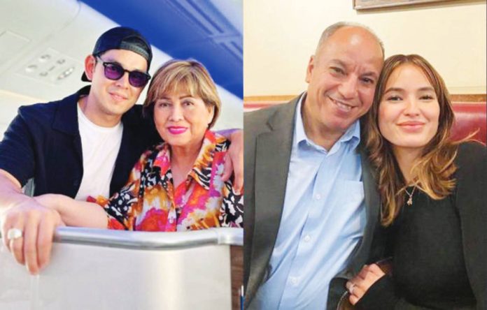 rama-lahbati.JPG_resized Left photo shows Richard Gutierrez and Annabelle Rama and right photo shows Sarah Lahbati and his father Abdel Lahbati. @ANNABELLERAMAIG/@SARAHLAHBATI INSTAGRAM PHOTOS