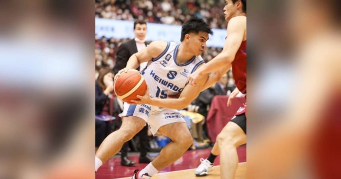 sports ravena_superimposed Ilonggo Kiefer Ravena tallied 14 points in Shiga Lakes’ victory over Iwahe Big Bulls. PHOTO COURTESY OF SHIGA LAKES