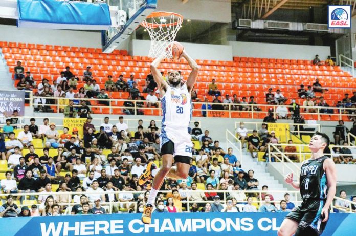 tnt_resized Rahlir Hollis-Jefferson is being eyed as TNT Tropang Giga’s import for the remainder of the 2023-2024 PBA Commissioner’s Cup. PHOTO COURTESY OF EASL