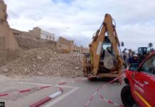 Tunisia’s historic walls collapse A section of the historic walls around the Old City of Kairouan in Tunisia collapsed. GETTY IMAGES