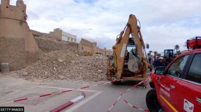 tunisia_resized A section of the historic walls around the Old City of Kairouan in Tunisia collapsed. GETTY IMAGES