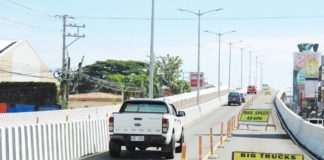 The new operating hours for the Ungka flyover are from 6 a.m. to 10 a.m. and from 2 p.m. to 9 p.m. daily. PN PHOTO