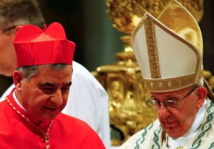 vatican_resized Cardinal Angelo Becciu (left) intends to appeal against the court verdict finding him guilty of embezzlement. He had been a close adviser to Pope Francis. REUTERS