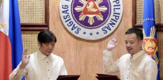 Jonathan Tan took his oath of office before President Ferdinand Marcos Jr. on Jan. 12 as the new Undersecretary of the Department of Interior and Local Government. Tan is a former mayor of Pandan, Antique. DILG USEC. JONATHAN TAN FACEBOOK