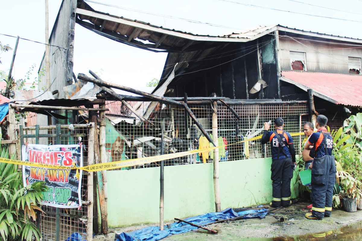 Unattended candle causes Jaro fire