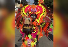 Kalibo, Aklan’s Ati-atihan Festival has served as impetus and inspiration for many festivals all across the archipelago, thus the “Mother of All Philippine Festivals” tag. The photo shows a tribe warrior holding an image of Sr. Sto. Niño, for whom the celebration is in honor. BOY RYAN ZABAL PHOTO / AKEAN FORUM