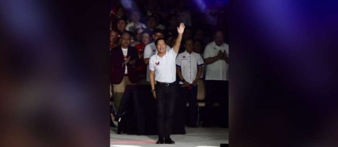 President Ferdinand Marcos Jr. arrives at the Bagong Pilipinas rally in Quirino Grandstand in Manila on Sunday, January 28, 2024. INQUIRER PHOTO/GRIG C. MONTEGRANDE
