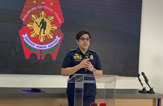 PNP_resized PNP spokesperson Col. Jean Fajardo answers questions from reporters after a media briefing in Camp Crame, Quezon City. File photo by FAITH ARGOSINO / INQUIRER.net