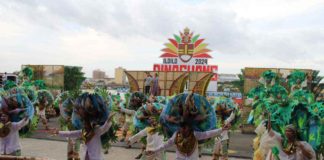 Tultugan Festival from Maasin, Iloilo emerged as champion in the Kasadyahan sa Kabanwahanan 2024. The festival offers a tribute to tultugan, a native bamboo percussion instrument used for communication and creating music in Maasin. AJ PALCULLO/PN