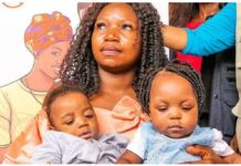 Cameroon starts world-first malaria mass vaccine rollout Eight-month-old Daniella (right) is the first Cameroonian child to get the anti-malaria jab. AFP
