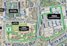 DoubleDragon’s Hotel101-Madrid becomes even more prime with F1’s comeback Photo shows the map illustration of the Madrid F1 Grand Prix based on the official track layout released by Formula 1.