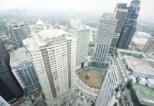 Marcos economic managers urge Japan firms to expand in PH The skyline of a business district is seen from a commercial building in Ortigas, Pasig city, Metro Manila. REUTERS/ROMEO RANOCO/FILE PHOTO