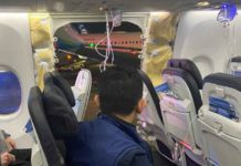 US airline grounds planes after mid-air blowout Photo courtesy of FAA via Leadership News