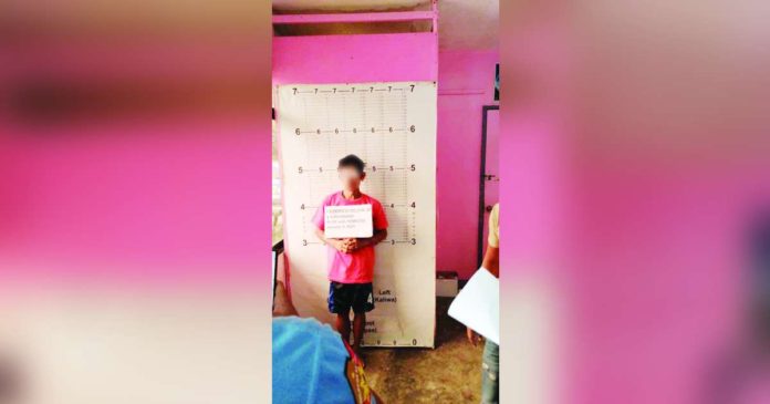 Suspect Federico Delfin is facing rape with homicide charges, according to the Cadiz City Police Station. DYHB RMN BACOLOD PHOTO