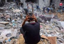 Israel says war in Gaza to continue throughout 2024 A child reacts as people salvage belongings amid the rubble of a damaged building following strikes on Rafah in the southern Gaza Strip in November 2023. More than 21,800 people have been killed in Gaza - mostly children and women. GETTY IMAGES
